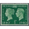 Great Britain 1940 ½d green SG 479 unused