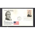 FDC Artmaster 2217f 22c James Buchanan (Cachet-...