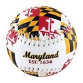Maryland Flag Souvenir Baseball