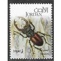 JORDAN 2009 INSECTS STAG BEETLE 10pt USED NO PM...