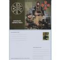 UKRAINE Postcard Defense Forces Volunteer batta...
