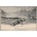 Brunnen und Urirothstock, Schwyz, 1903 - Photog...