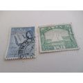ADEN - 2 different stamps