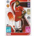 Match Attax UCL/UEL/UECL 2021-22: Manchester United, Midfielder - Fred