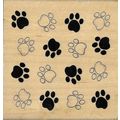 Great Impressions. Wood Mounted Rubber Stamp. A...