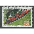 AUS 1993 45c (S/A) 'TRAINS- TASMANIAN CENTENARY...