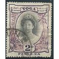 Tonga 1942 SG76 2d Black & Purple Fine Used .. ..
