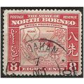 North Borneo 1939 SG308 6c Scarlet Fine Used . ..