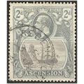 Ascension Island 1924 SG13 2d Grey-Black & Grey...