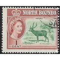 NORTH BORNEO 1961 SG 391 - #3 fine used (o)