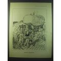 1940 Cartoon by E.H. Shepard - Harvest Homework