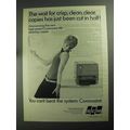 1968 SCM Coronastat 88 Copier Ad - Crisp, Clean, Clear