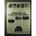 1977 Firestone Steel Belted Radial 721 Tires Ad