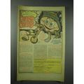1977 Crazy Crabs Ad - Amazing Air Breathing