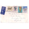 4 x AUSTRALIA c. 1961 stamps on paper =