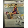 1950 Herbert Tareyton Cigarettes Ad - Denise La...