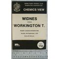 1979 programme Widnes v. Workington Town
