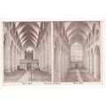Nave East & West Gloucester Cathedral Postcard ...