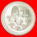 GREAT BRITAIN (1963-1982):CYPRUS★25 MILS 1980 C...