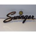 1970 71 72 Dodge Swinger Emblem OEM 3446102