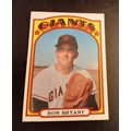 Topps 1972 185 Ron Bryant Pitcher San Fransico ...