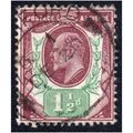sg288 1 1/2d dull purple & green CDS Fine used ...