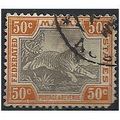Fed Malay States 1924 SG74 50c Black & Orange F...