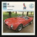 1965-1968 AC SHELBY COBRA Classic Car Photograp...