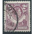 Northern Rhodesia 1951 SG33 2d Purple Fine Used...