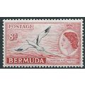 Bermuda 1955 SG143a 8d Black & Red Mounted Mint...