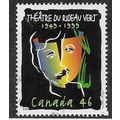 CAN 1999 46c 'LE THEATRE DU RIDEAU' FINE USED (...