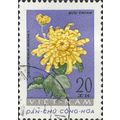 VIETNAM, FLOWER, Chrysanthemum, violet 1962, 20xu