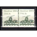 1898 3c Handcar Barely Clears MNH Dry Gum CNP L...