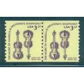 1813 3.5c Violins Fine MNH Dry Gum CLP G0085
