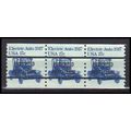 1906a 17c Electric Auto Fine MNH Dry Gum S/3 Ty...