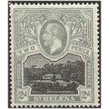 St Helena 1912 SG75 2d Black & Greyish-Slate Mo...