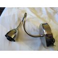 B&Q Sirus Single Wall Lamp Nickel Plated Blue G...