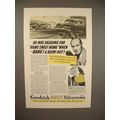1937 Goodrich Safety Silvertown Tire Ad w/ Ted ...