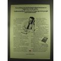 1972 Travelers Insurance Ad - You Need to Know