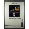 1982 Martell Cordon Bleu Cognac Ad - 1715 Carats