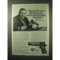 1984 Colt MKIV Series 80 Pistol Ad - Empty Chamber
