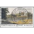 GERMANY, Garden Dessau-Wörlitz, blue-grey 2002,...