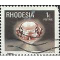 RHODESIA, MINERALS, Morganite, brown 1978, 1c, #4