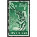 New Zealand 1949 Health Stamp 1d+½d Green SG698 FU