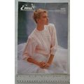 Vintage: Emu 4061 ladies lacy sweater, DK