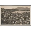 Luzern vom Gütsch, 1930 - Guggenheim Foto-AK