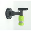 IBC Cap (S60X6) to Water Butt tap & 1/2" Snap O...