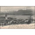 Luzern und die Alpen, 1902 - Photoglob AK