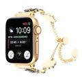 Camellia Metal Chain Bracelet Watch Band, For A...