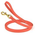 Dog Pet Leash Coral w/ Brass Hardware W 3/4" - ...